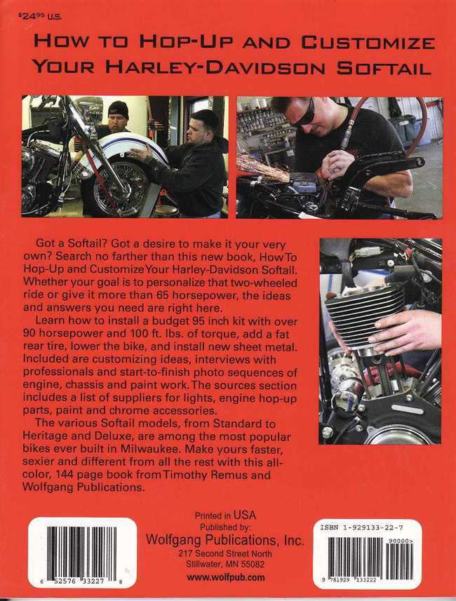 How to Hop-Up And Customize Your Harley-Davidson Softail
