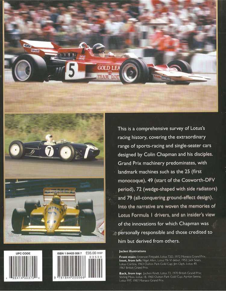 Lotus: The Competition Cars
