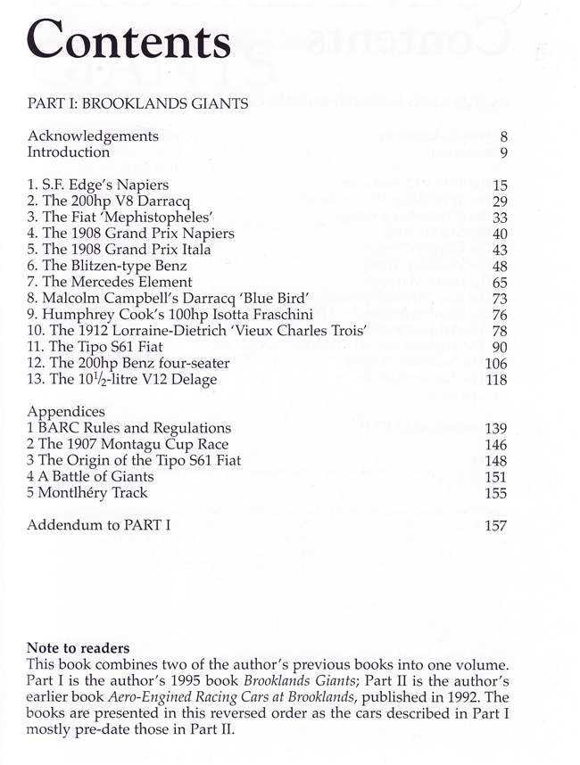 Brooklands Giants: Brave men And Their Great Cars