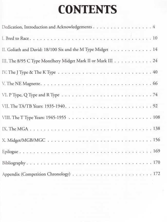MG Competition Cars and Drivers