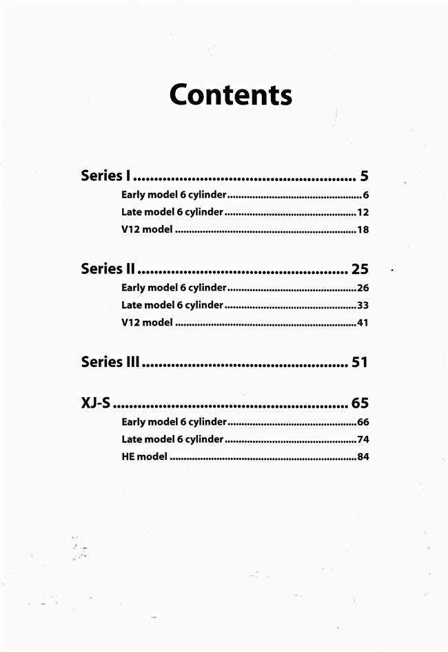 Jaguar XJ Series Wiring Diagrams
