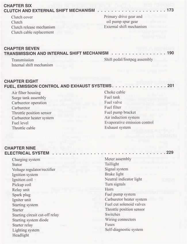 Yamaha V-Star 650 Classic, Custom, Silverado 1998 - 2011 Repair Manual content 3