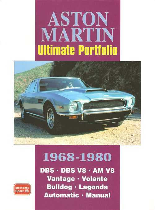 Aston Martin Ultimate Portfolio 1968 - 1980