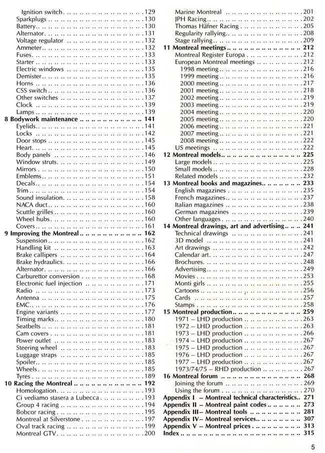 Alfa Romeo Montreal: The Essential Companion (Classic Reprint) (9781845848248)  - cont2