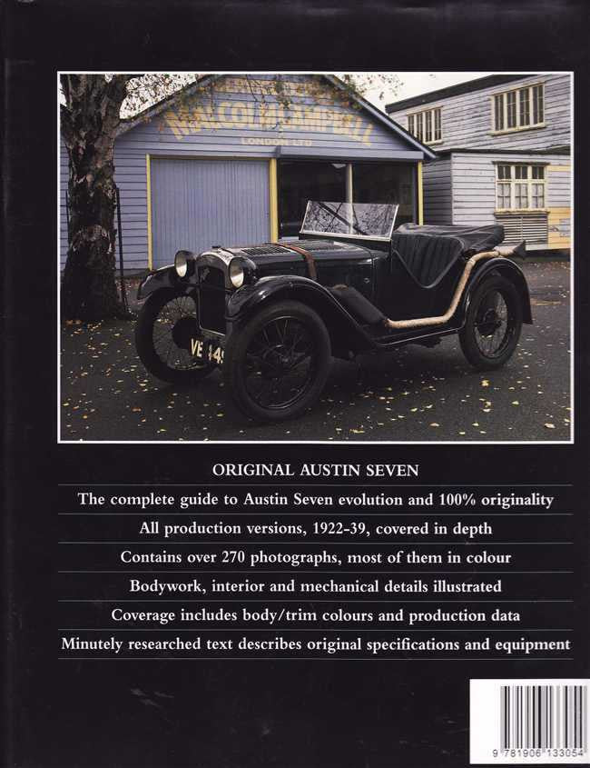 Original Austin Seven 1922 - 1939 The Restorer's Guide