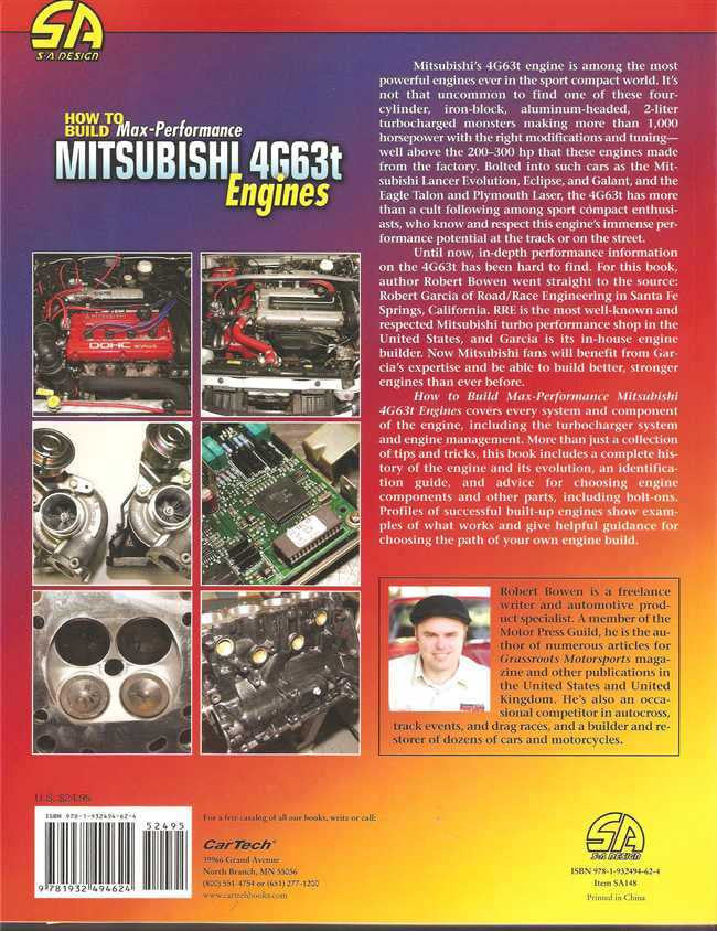 How to Build Max-Performance Mitsubishi 4G63t Engines