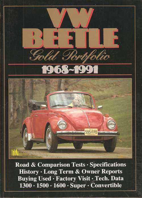 VW Beetle Gold Portfolio 1968 - 1991