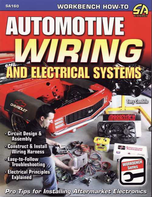 Automotive Wiring and Electrical Systems book cover with tools and wiring harnesses