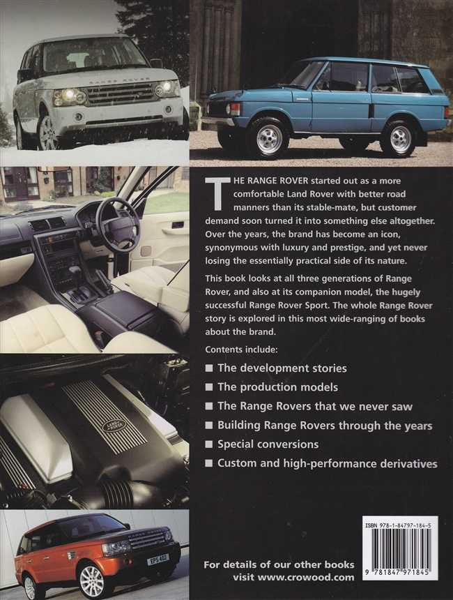 Range Rover: 40 Years of the 4 x 4 Icon