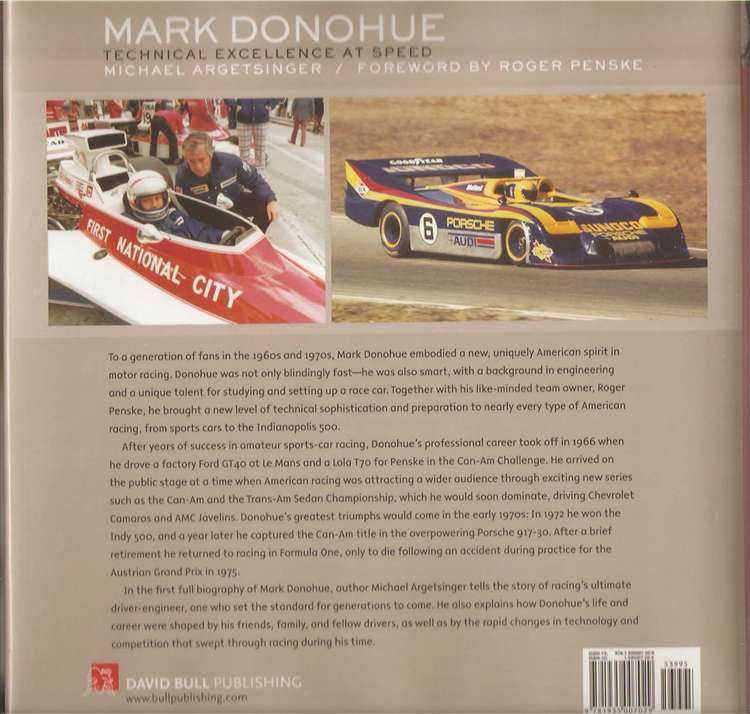 Mark Donohue: Technical Excellence At Speed