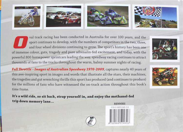 Full Throttle: Images of Australian Speedway 1970 - 2009