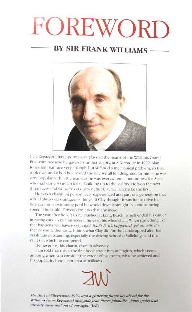 Regga: The Extraordinary Two Lives Of Clay Regazzoni