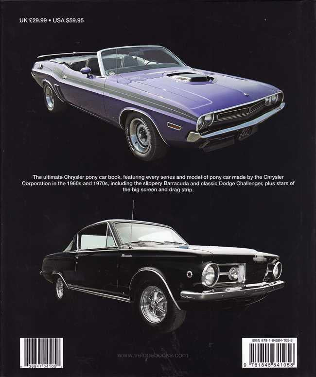 Dodge Challenger &amp; Plymouth Barracuda: Chrysler's Potent Pony Cars