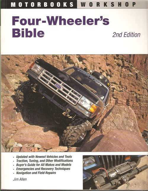 Four-Wheeler's Bible 2nd Edition book cover with off-road vehicle and bold title