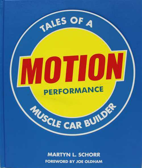 Motion Performance book cover with circular logo and author name