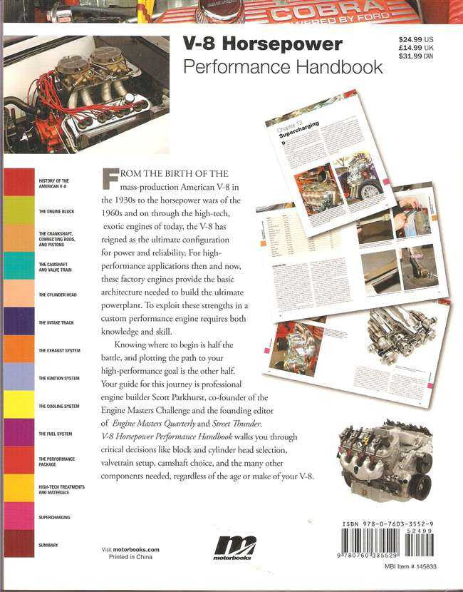 V-8 Horsepower Performance Handbook