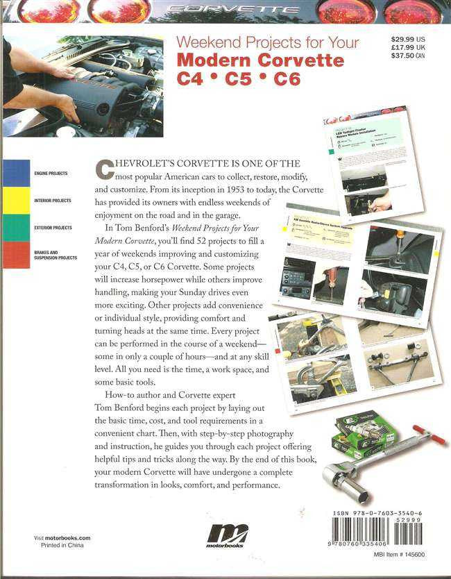 Weekend Projects for Your Modern Corvette: C4, C5, &amp; C6