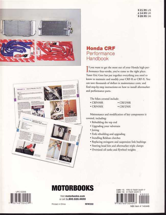Honda CRF Performance Handbook