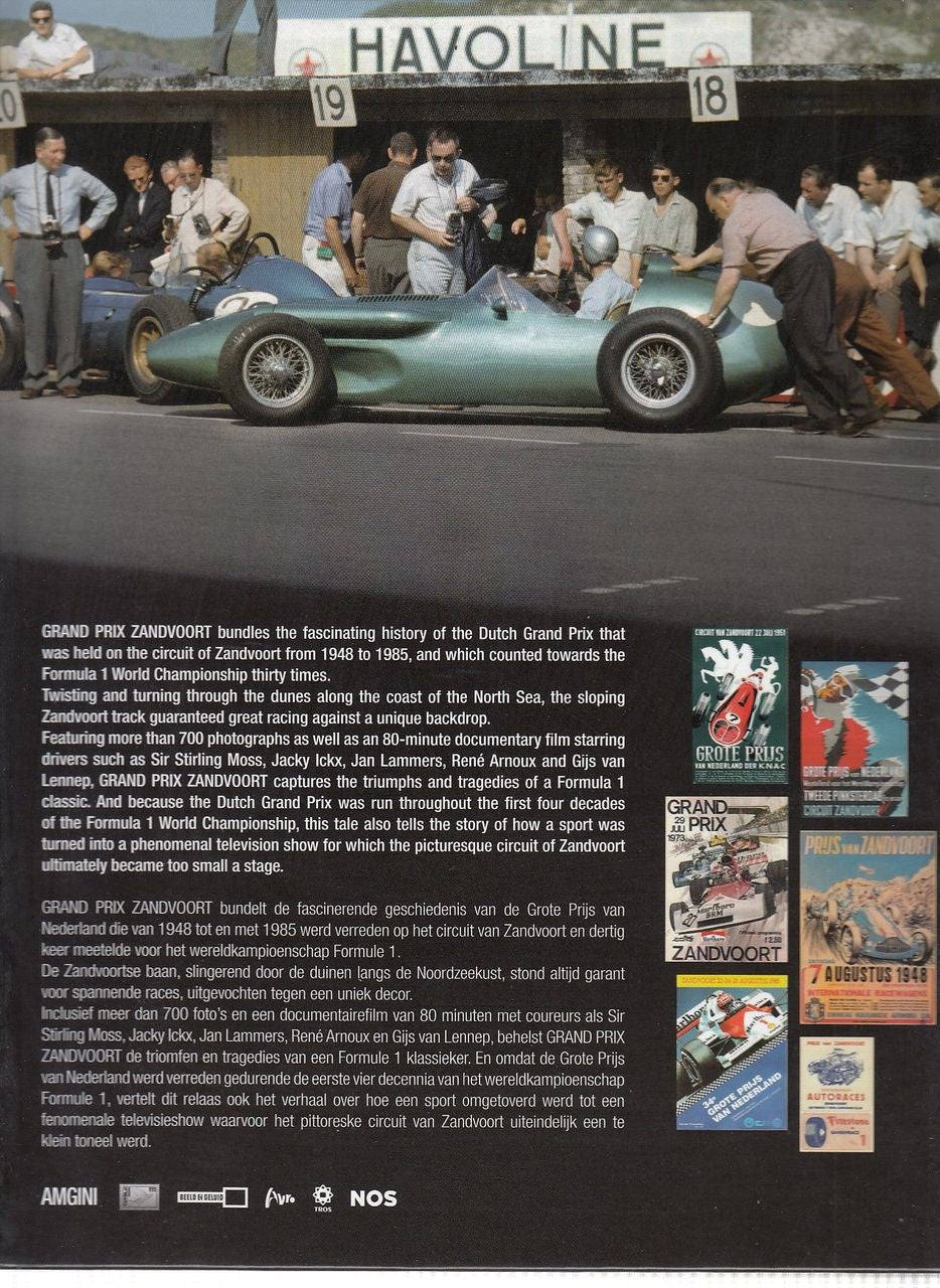 Grand Prix Zandvoort Back Cover