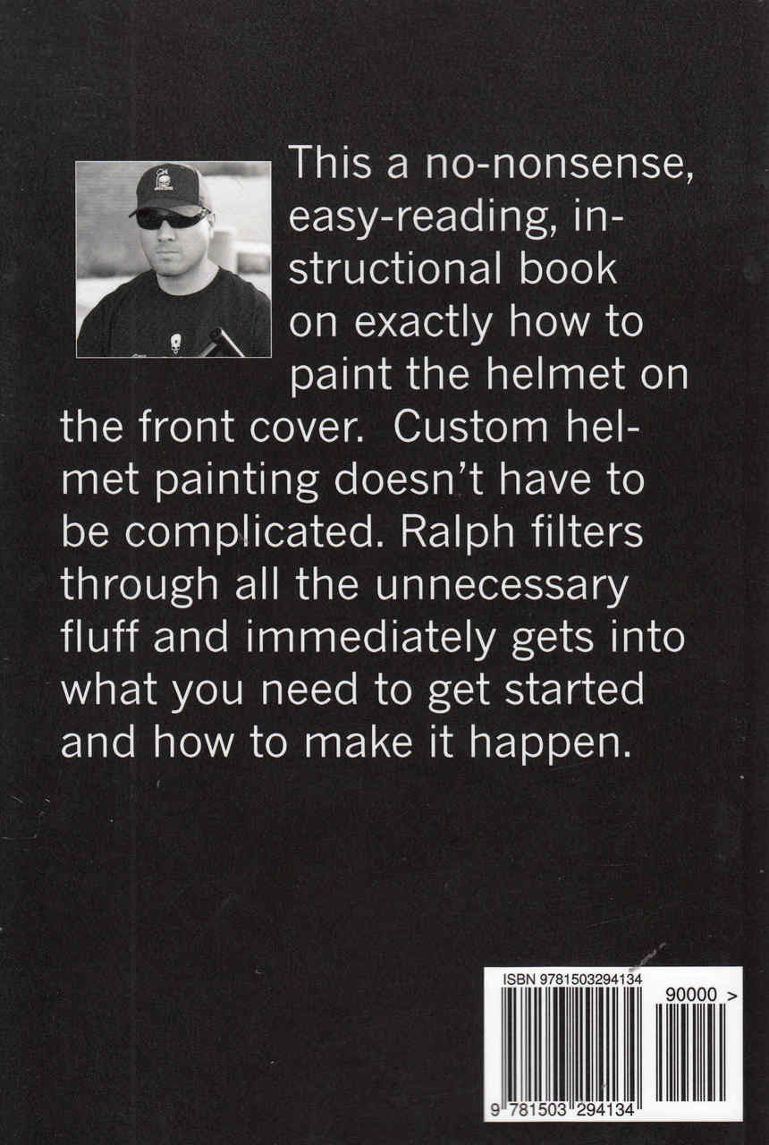 Book back cover with text block, barcode, and ISBN label