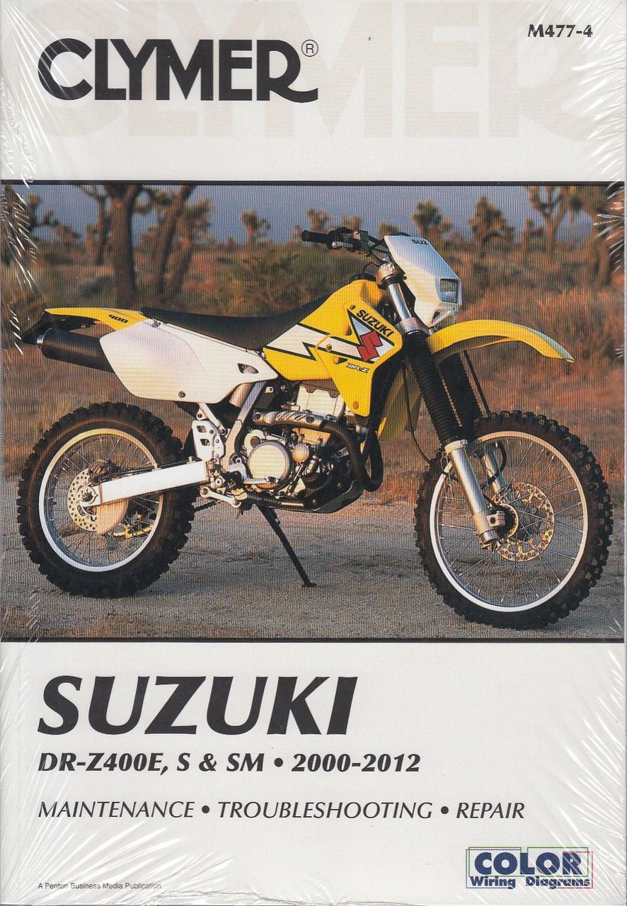 Suzuki DR-Z400E, DR-Z400S, DR-Z400SM 2000 - 2009 Workshop Manual