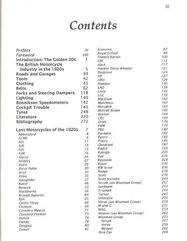 Lost Motorcycles Of The 1920s