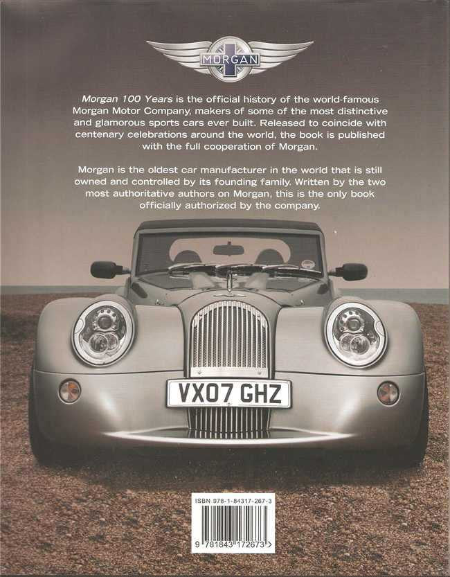 Morgan 100 Years: The Official History Of The World's Greatest Sports Car