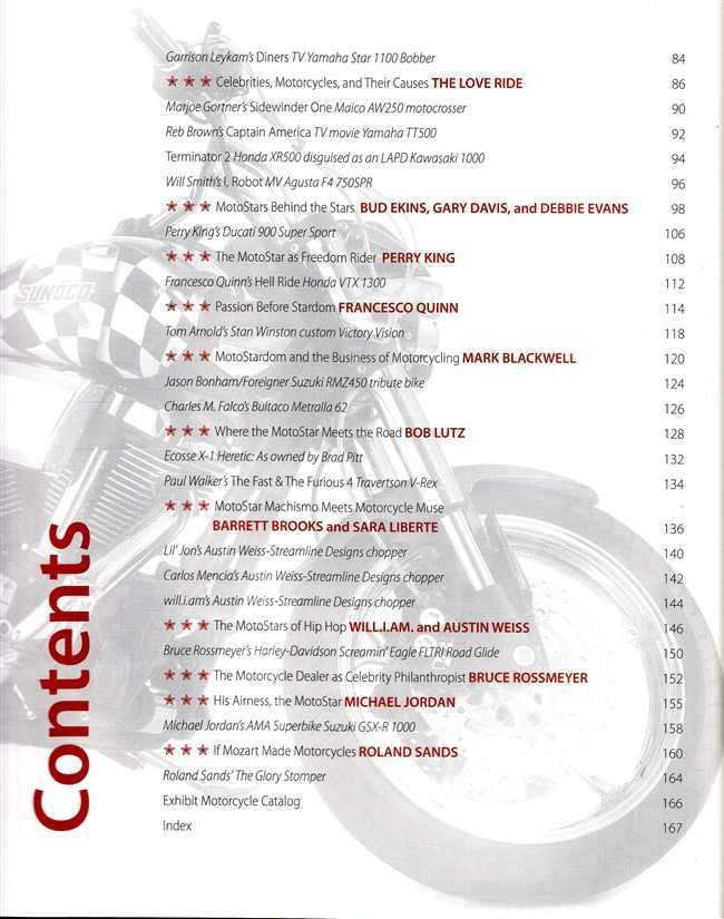 MotoStars Celebrities &amp; Motorcycles