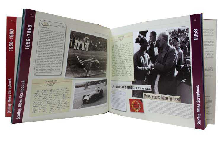 Stirling Moss Scrapbook 1956 - 1960