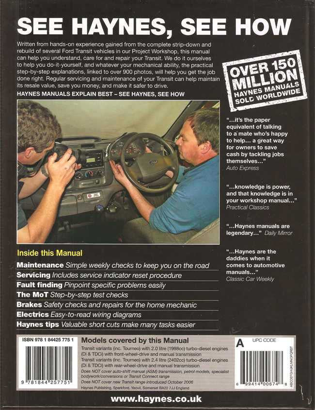 Workshop manual pages with driver and steering wheel photo, maintenance tips and diagrams