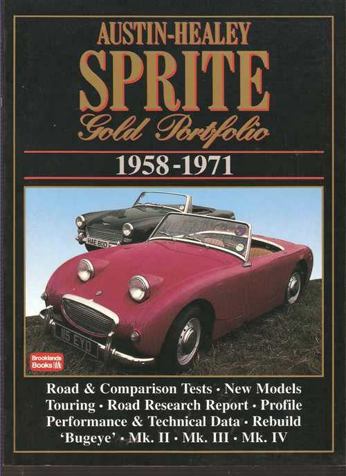 Austin Healey Sprite Gold Portfolio 1958 - 1971