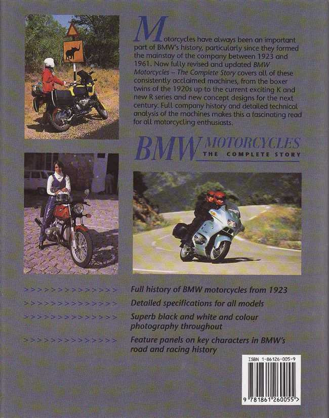 BMW Motorcycles The Complete Story