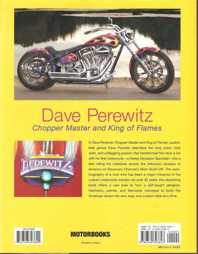 Dave Perewitz: Chopper Master and King of Flames