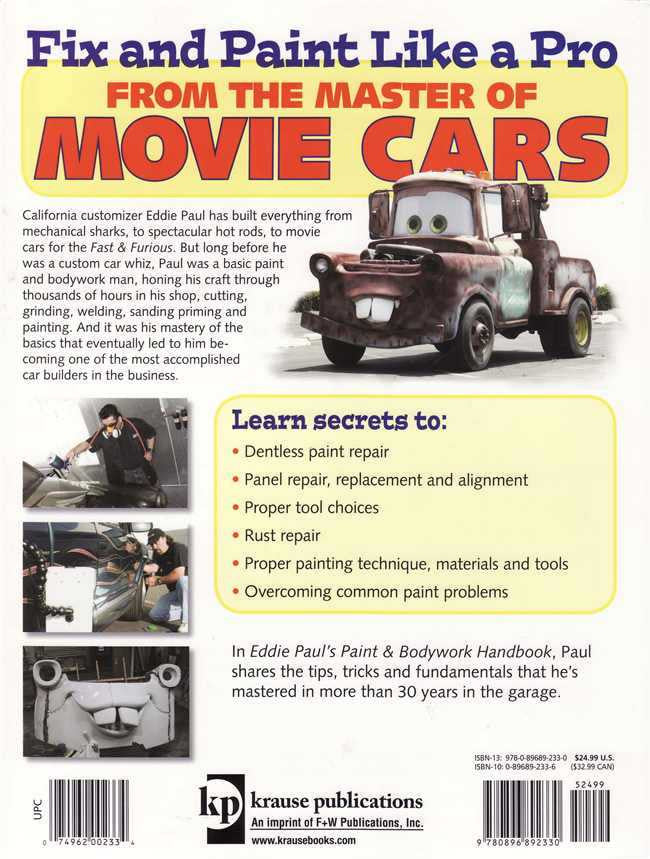 Eddie Paul's Paint &amp; Bodywork Handbook