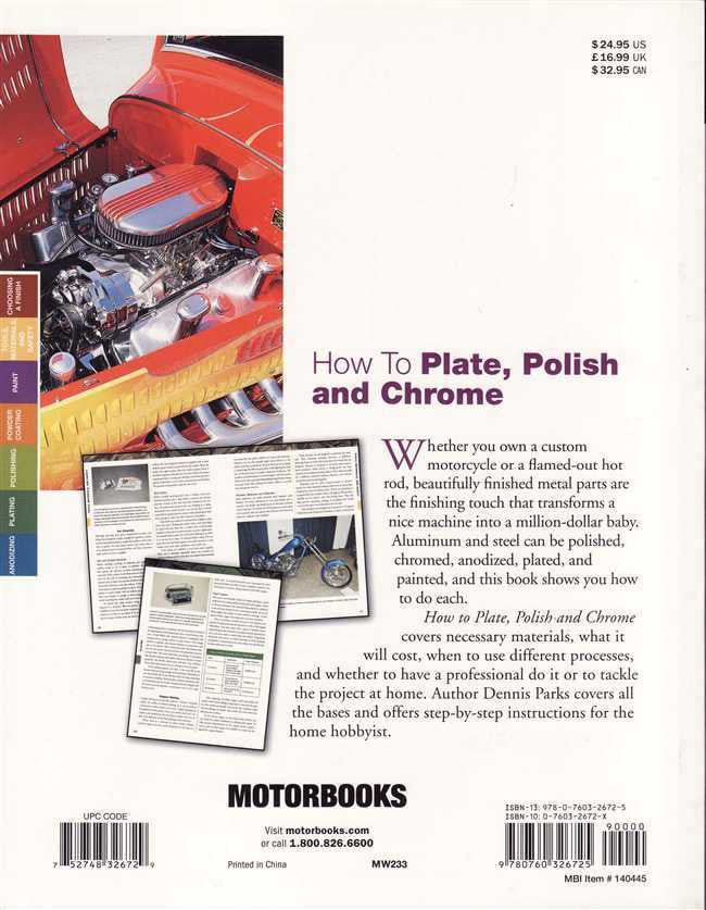 How to Plate, Polish, and Chrome