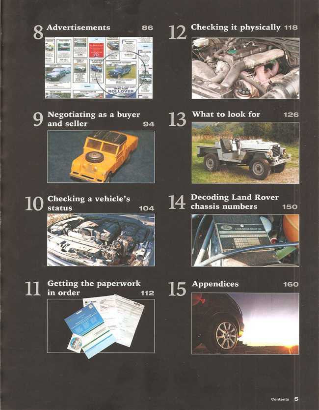 Land Rover Buying &amp; Selling Manual