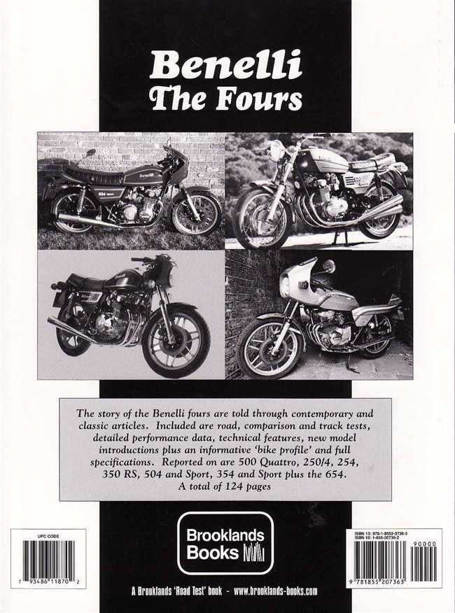 Benelli The Fours Limited Edition Extra 1975 - 1985
