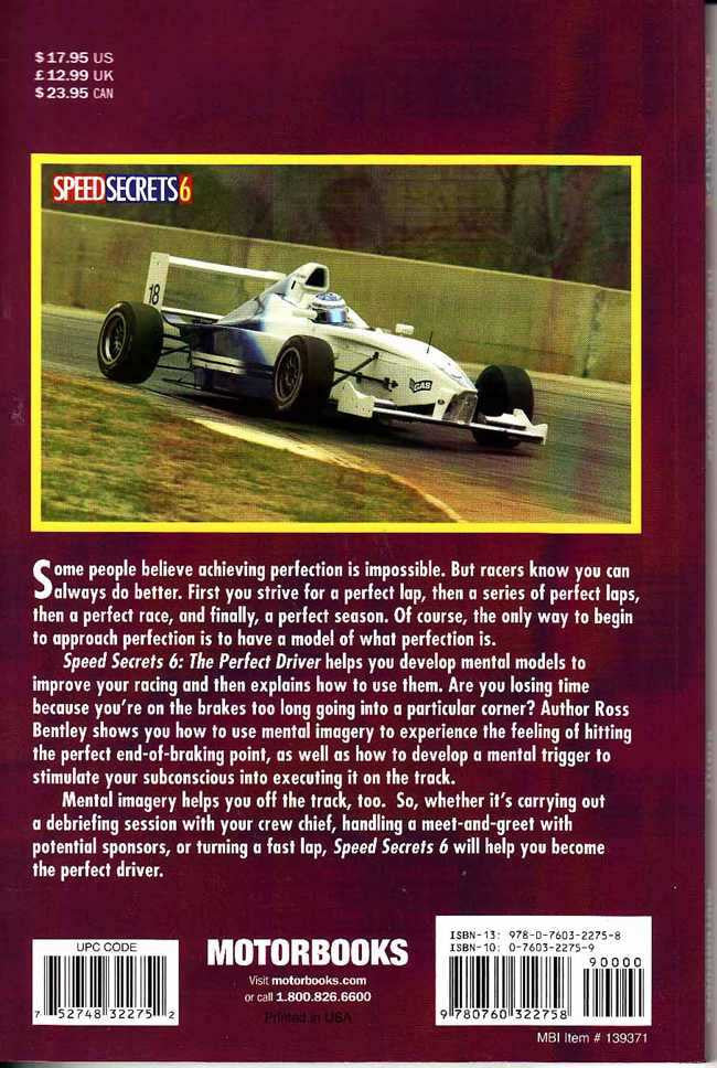 Speed Secrets Racing Speed Secrets 6 - The Perfect Driver