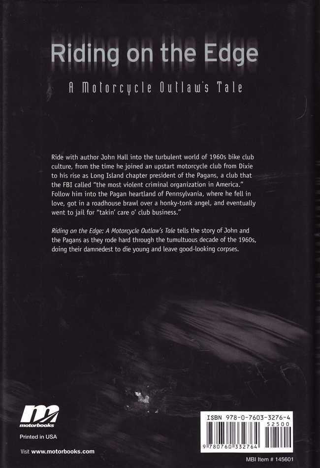 Riding on the Edge: A Motorcycle Outlaw's Tale