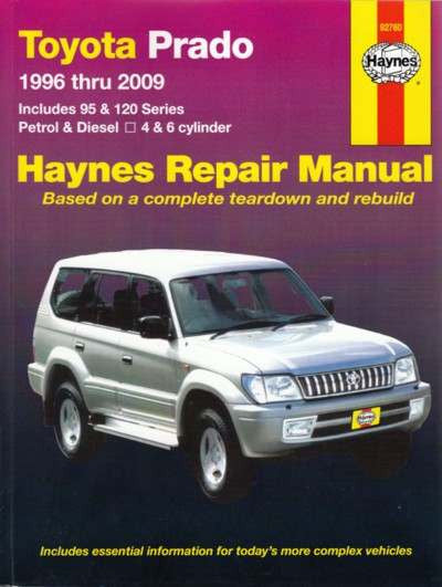 Toyota Prado 1996 - 2006 Workshop Manual