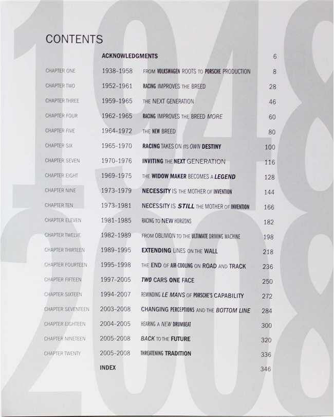 Porsche Sixty Years