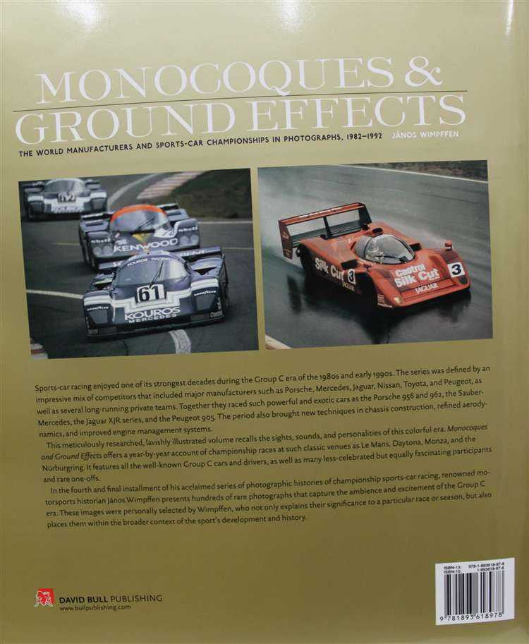 Monocoques &amp; Ground Effects