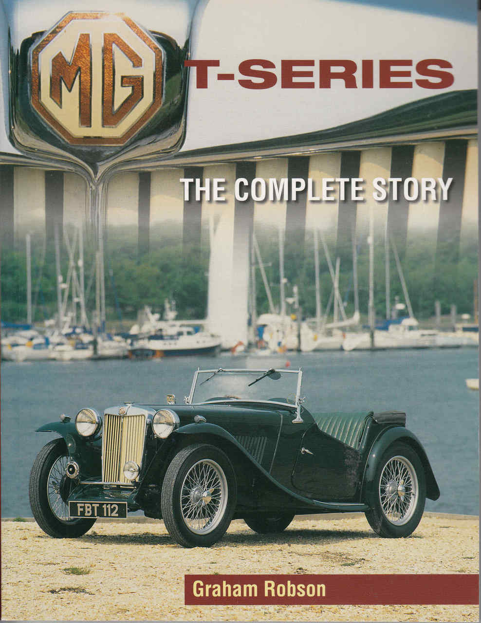 MG T-Series story book cover with green classic roadster and title