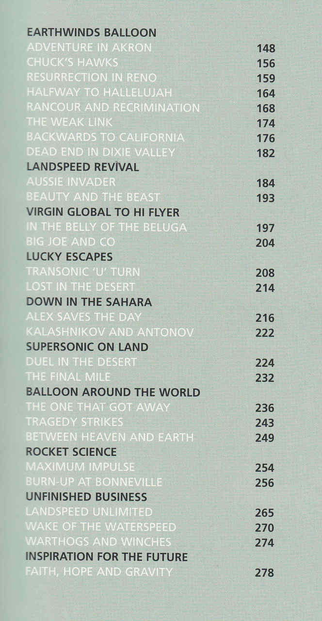 Jet Blast and the hand of fate: Adventures with land speed cars and record balloons - cont2