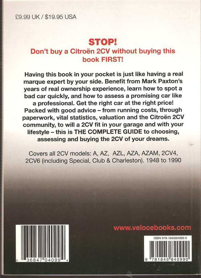 Citroen 2CV: The Essential Buyer's Guide
