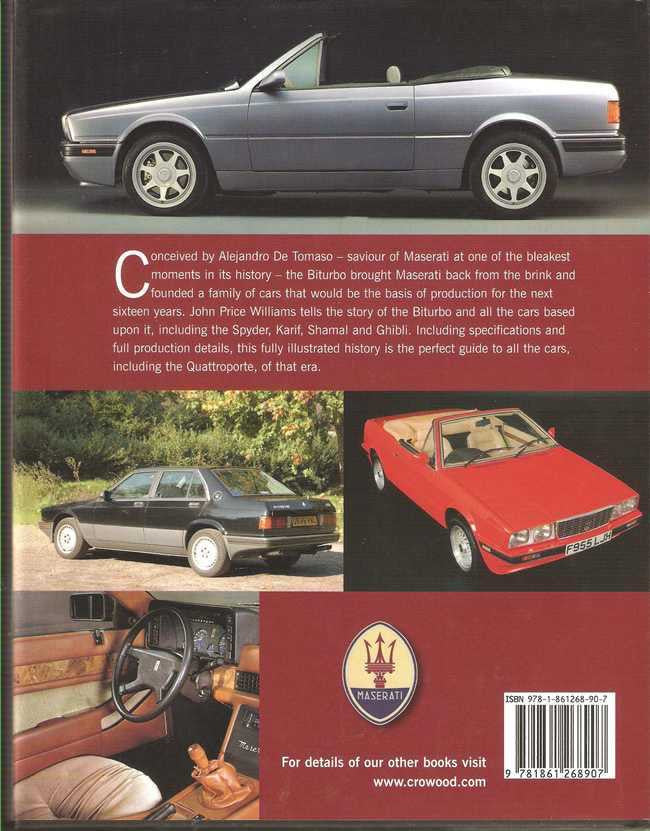 Maserati: The Road Cars 1981 - 1997