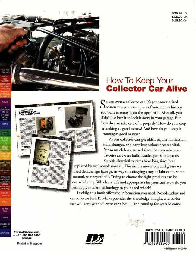 How To Keep Your Collector Car Alive