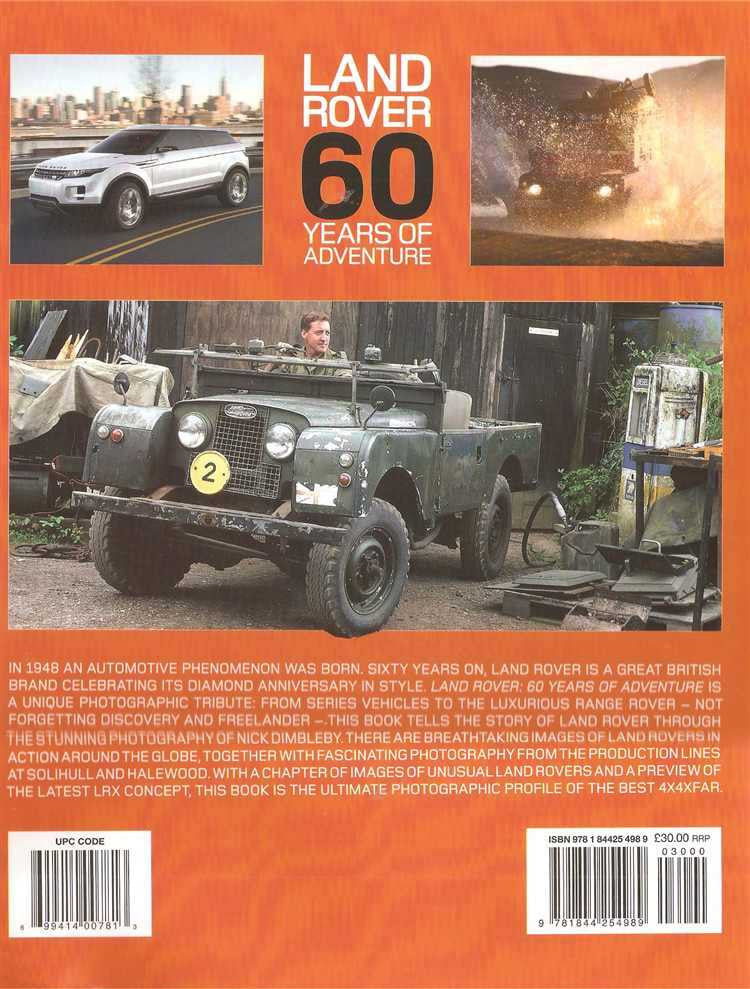 Land Rover 60 Years Of Adventure