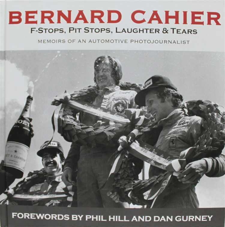 Two-volume memoir book front cover with Bernard Cahier title and musician scene photo