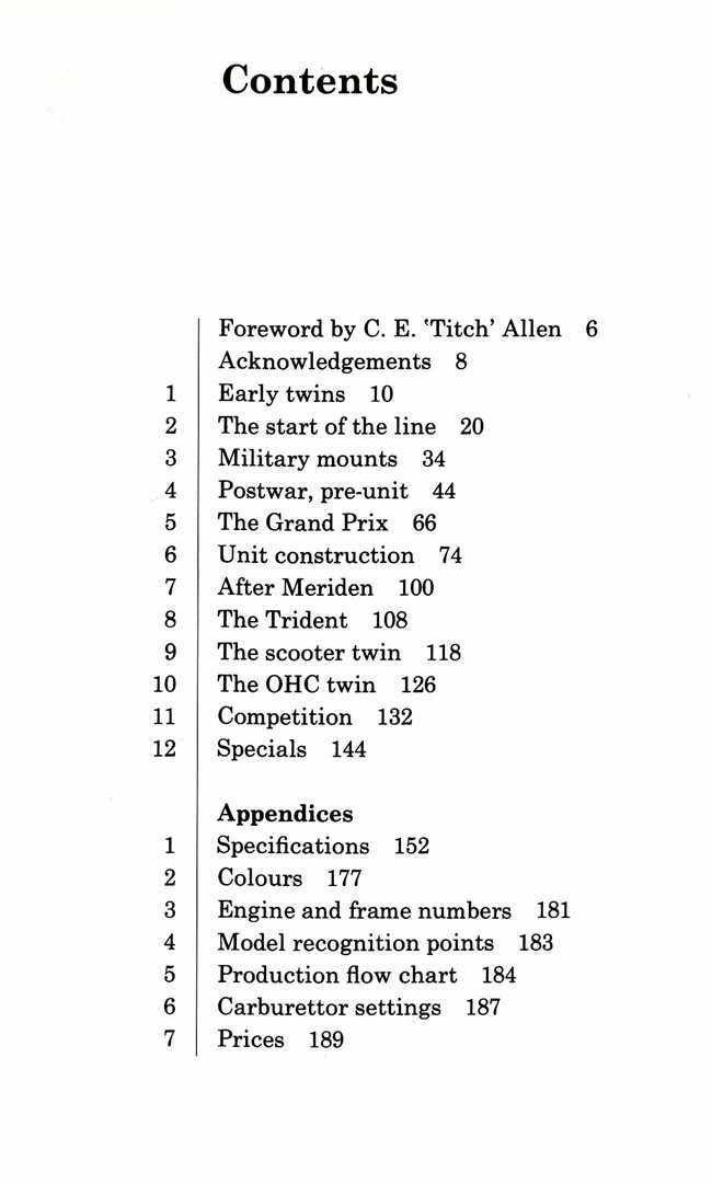 Triumph Twins &amp; Triples